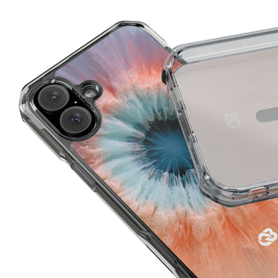 Radiant Aura Core · Clear Impact Magnetic Phone Case for iPhone · Orange