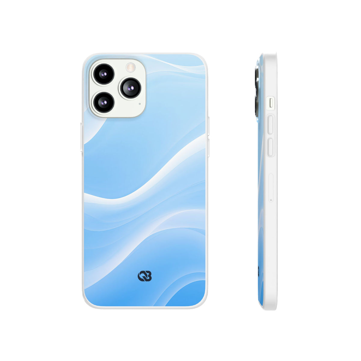 Glacial Contour Flow · Lite Phone Case for iPhone ·  Blue