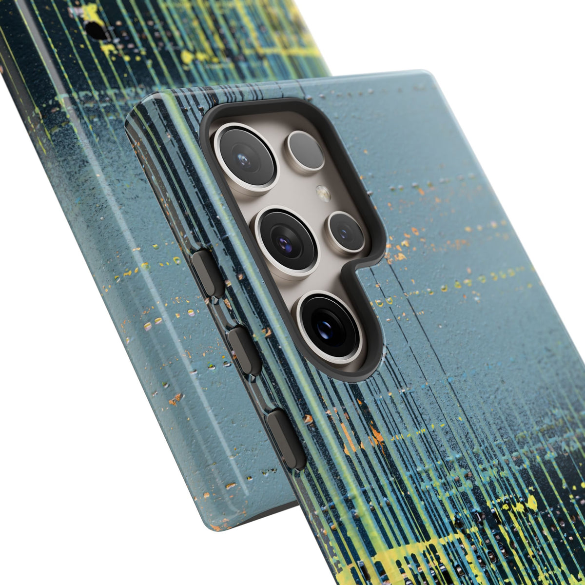 Acid Raster Circuit · Tough Phone Case for Samsung · Teal