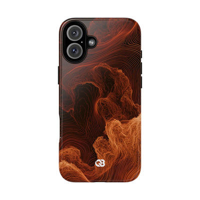 Amber Filament · Tough Phone Case for iPhone · Orange