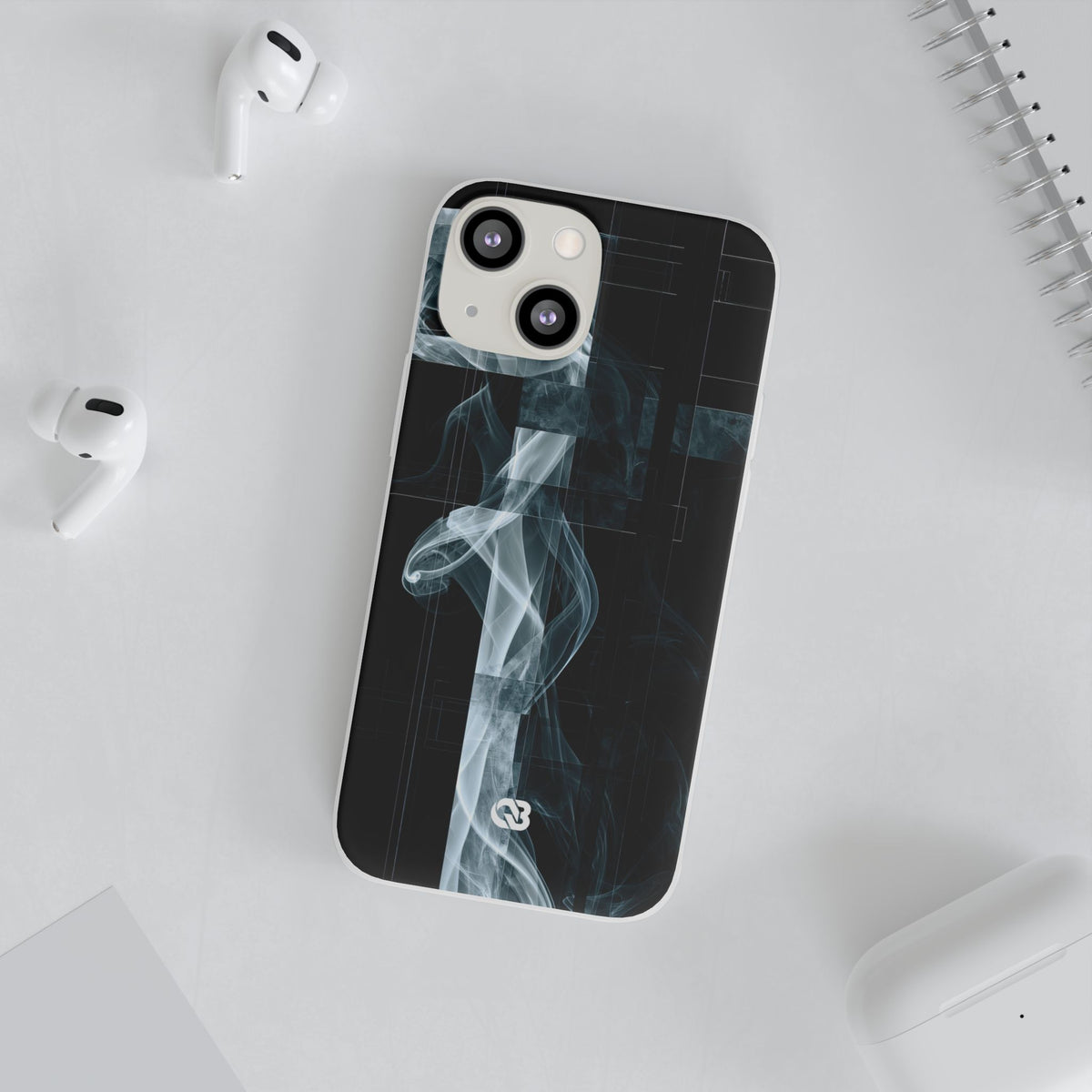 Fractured Smoke · Lite Phone Case for iPhone ·  Black