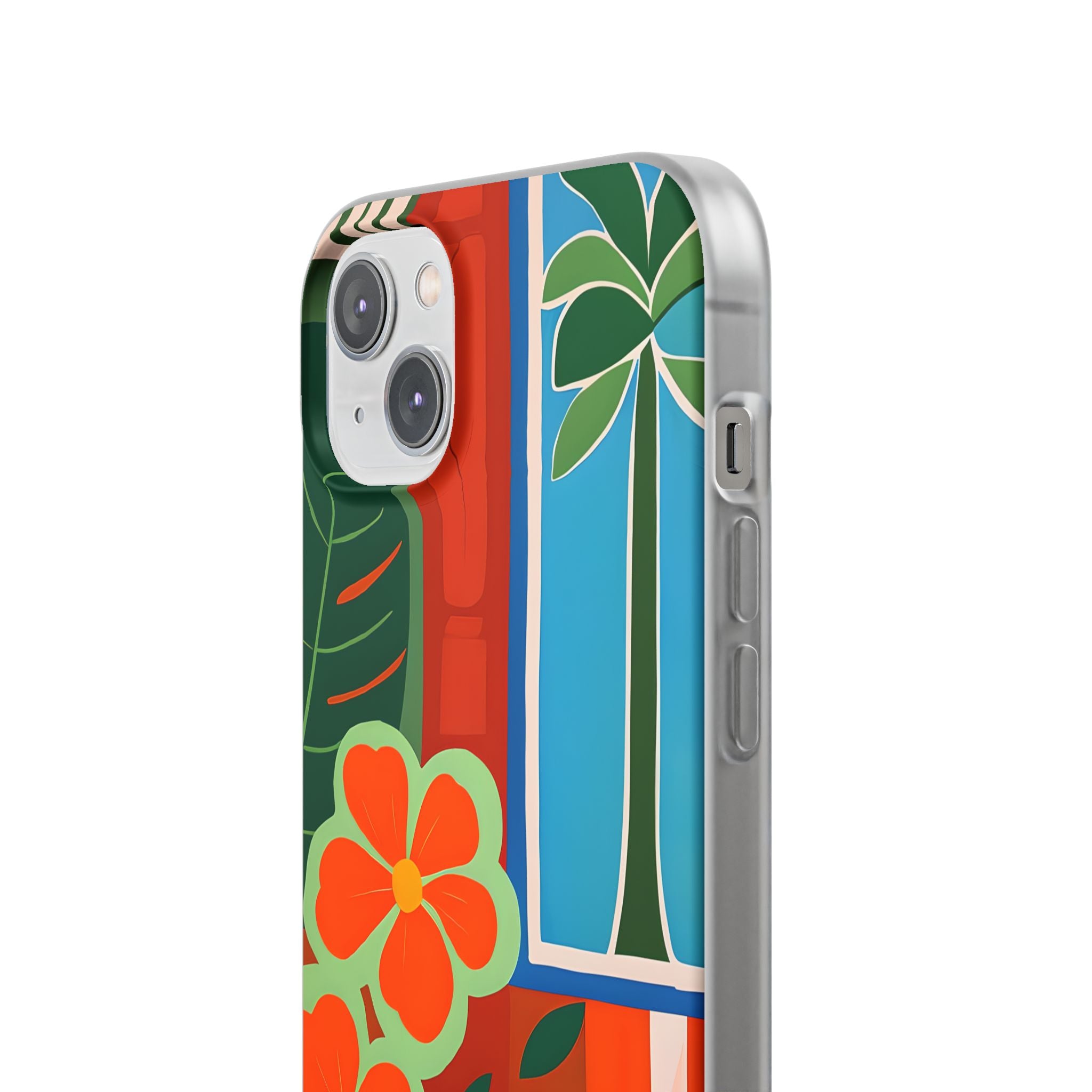 Orange Blossom Burst iPhone 14 Plus Case - Soft