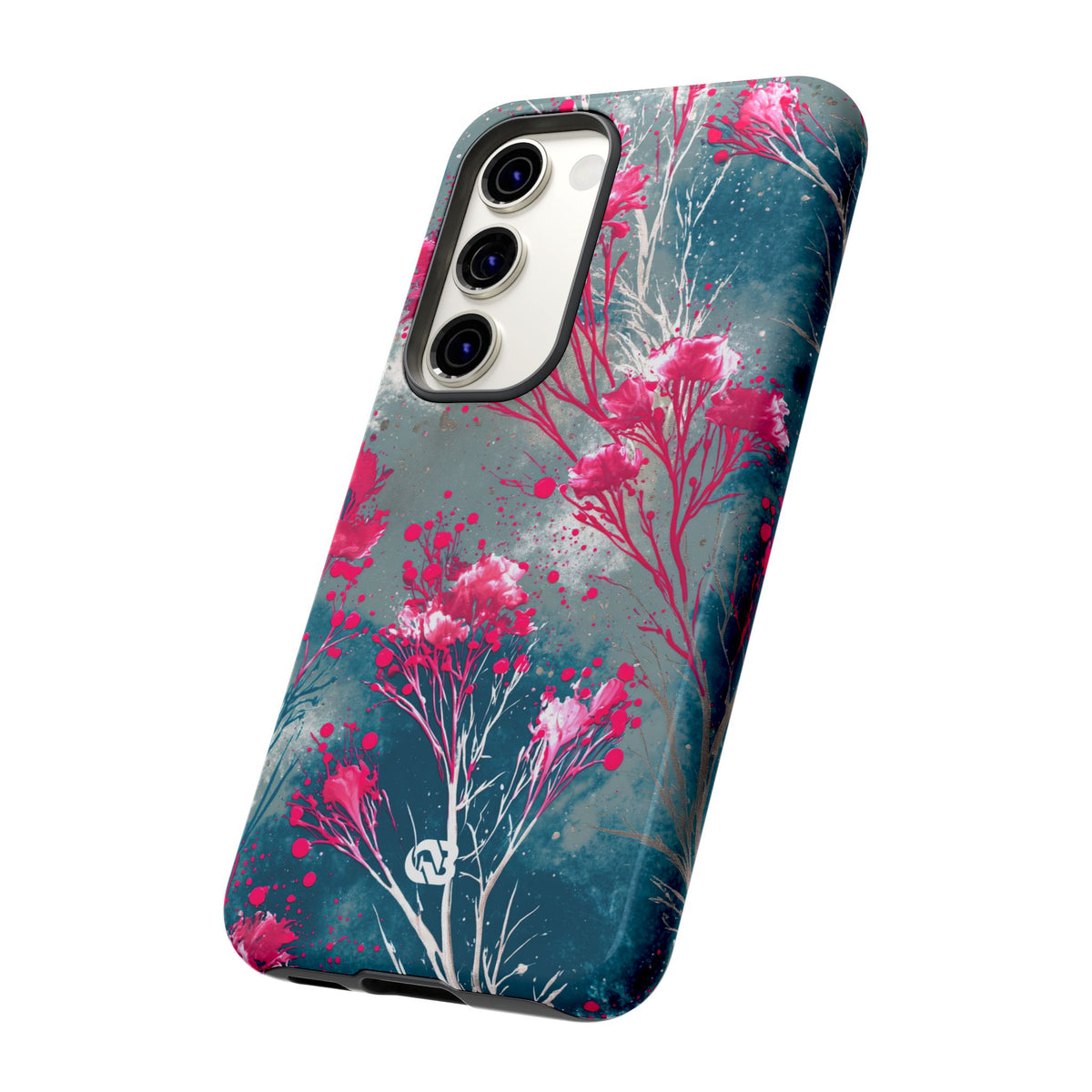 Cyber Blossom · Tough Phone Case for Samsung · Teal