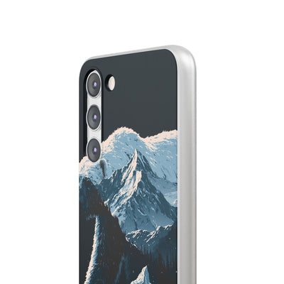 Nordic Arctic Bear · Lite Phone Case for Samsung · Black