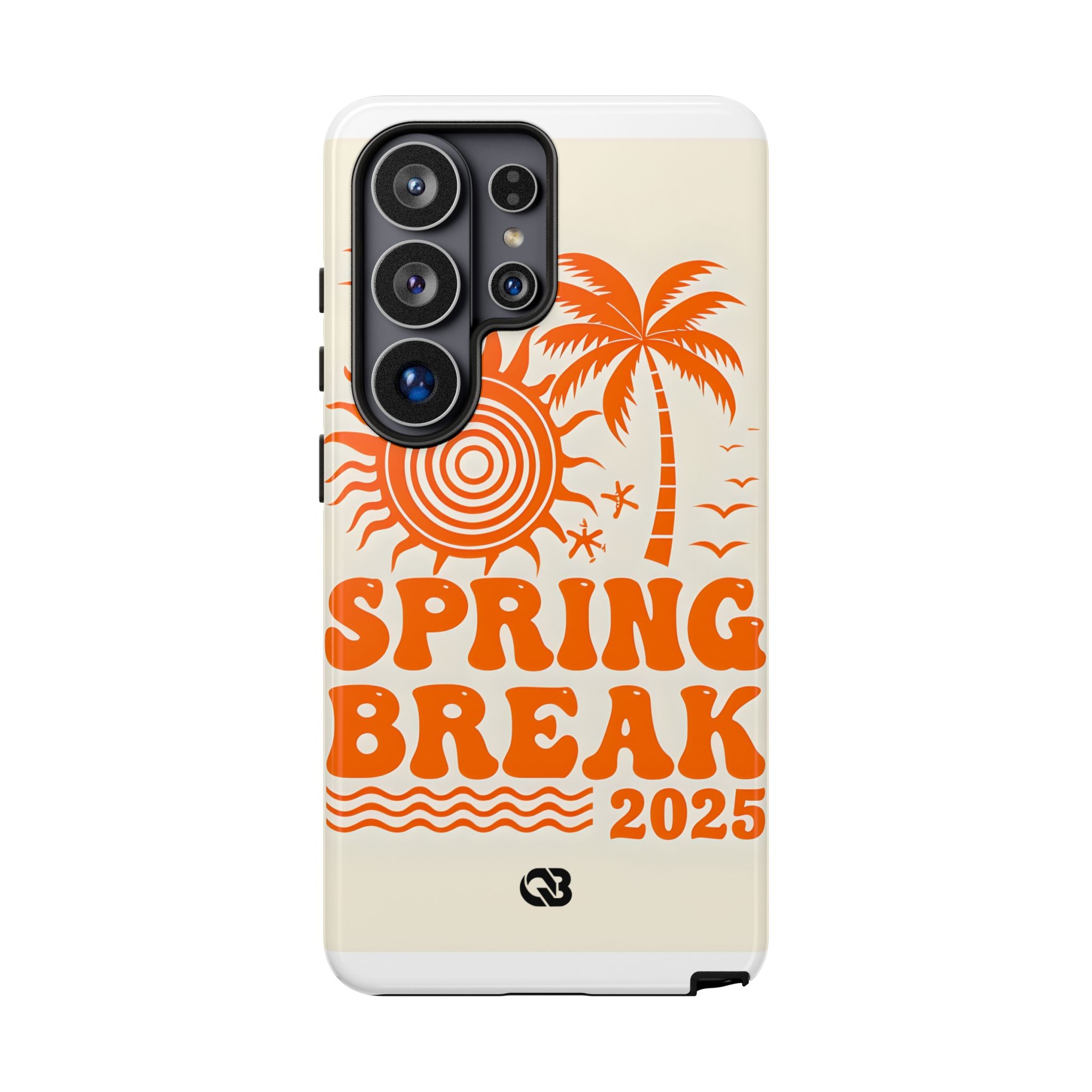 Retro Orange Tide · Tough Capa para Samsung