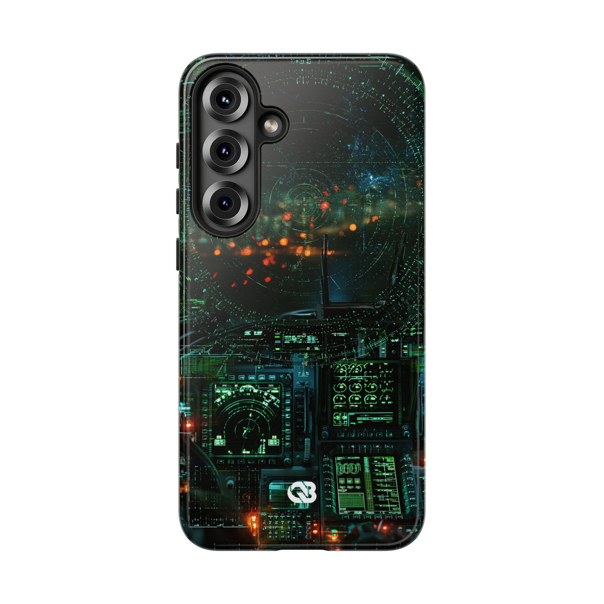 Tactical Avionics HUD · Tough Phone Case for Samsung · Green