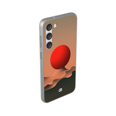 Crimson Sol Ridge · Lite Phone Case for Samsung · Red