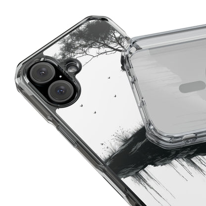 Cliffside Silhouette iPhone 16 Case - Impact - CASE•BOB