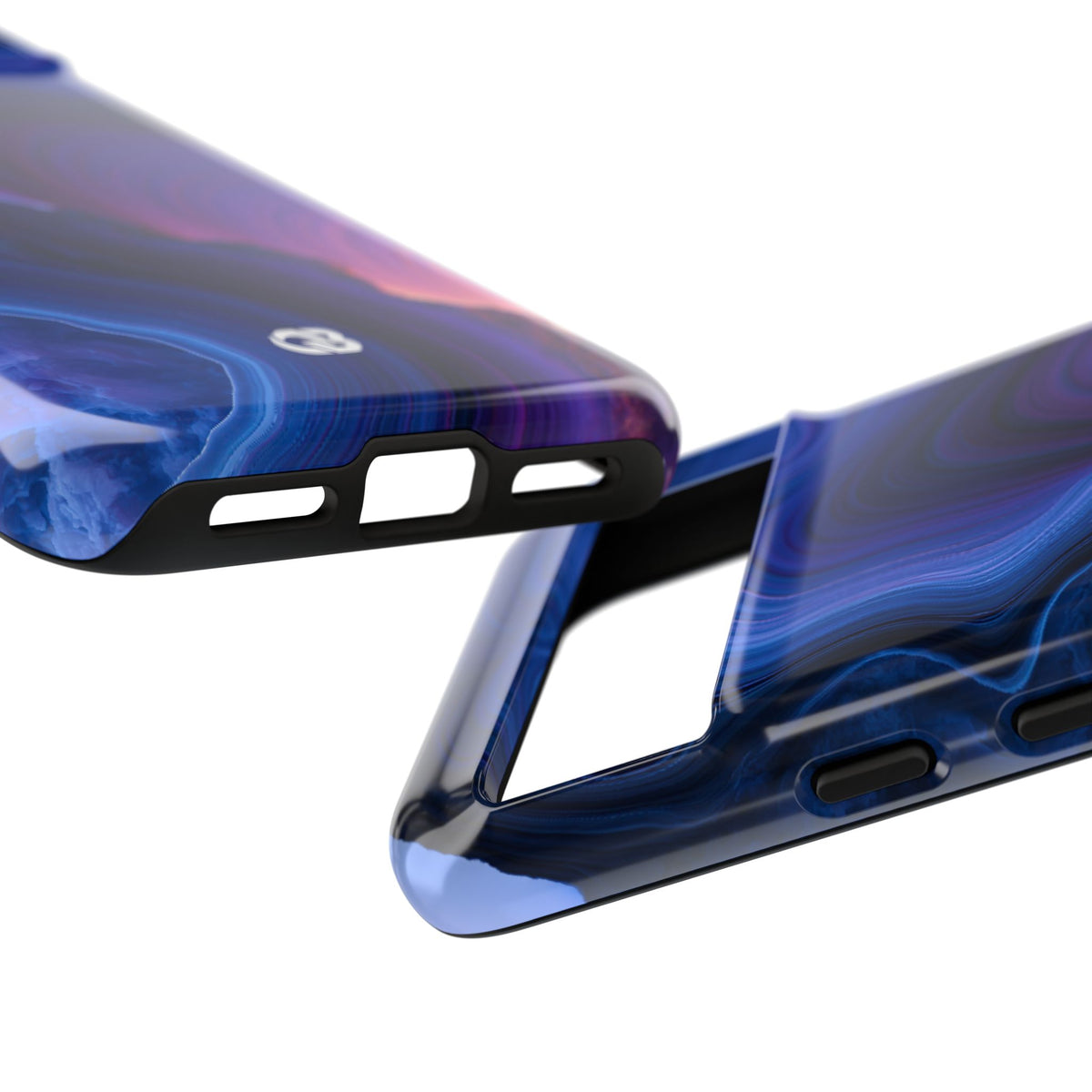 Radiant Strata · Tough Phone Case for Pixel ·  Blue
