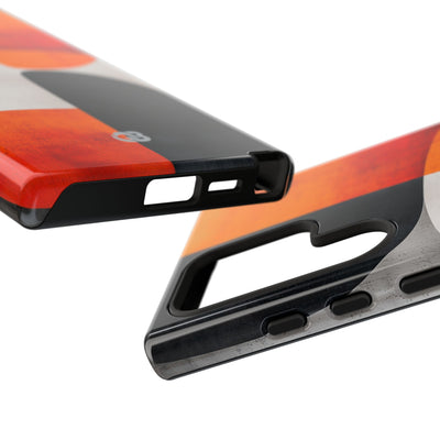 Burnt Amber Flow · Tough Phone Case for Samsung