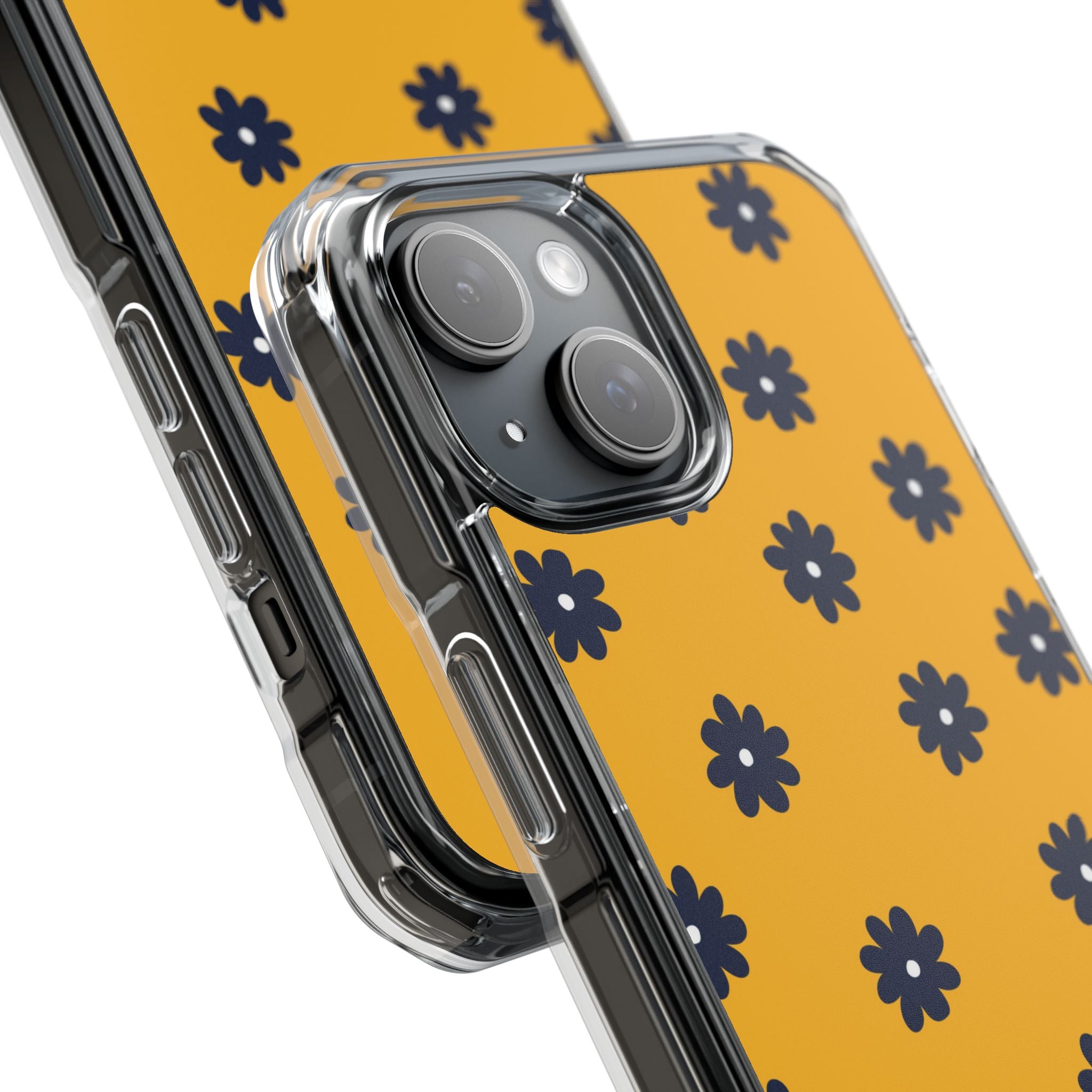 Navy Daisy Mustard · Impact Phone Case for iPhone · Magsafe
