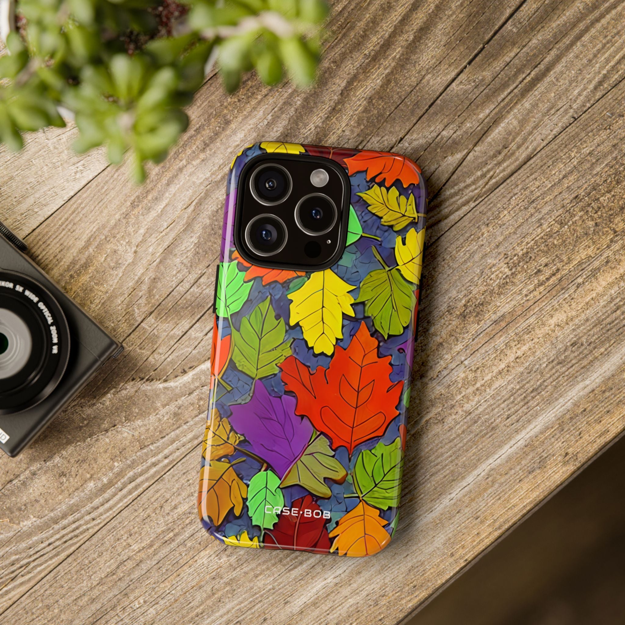 Vivid Leafstorm iPhone 16 Pro Case - Tough