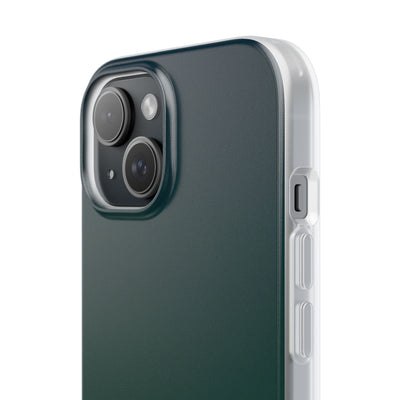 Green Lite Phone Case for iPhone - Midnight Pine Horizon