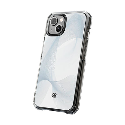 White Impact MagSafe Phone Case for iPhone - Arctic Line Current