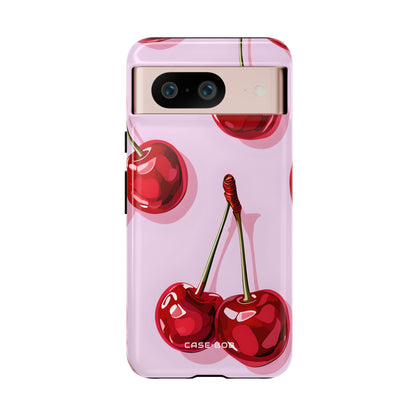 Glossy Cherry Burst Google Pixel 8 Case - Tough - CASE•BOB