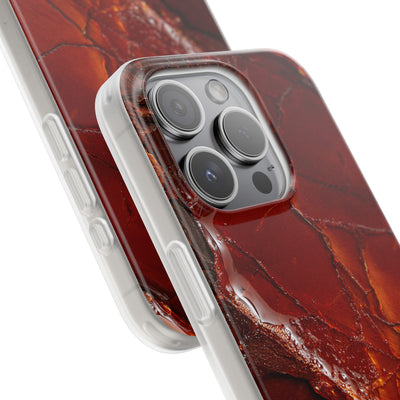 Amber Embrace · Lite Phone Case for iPhone ·  Brown