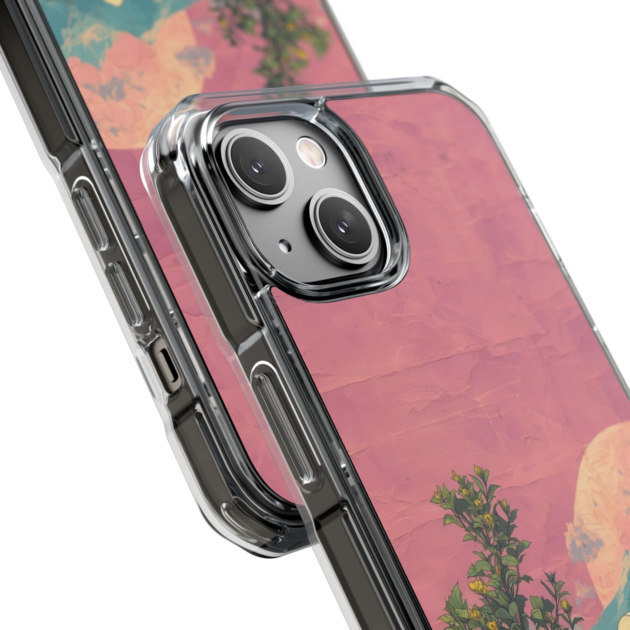 Lunar Pastel Bloom · Coque de téléphone Impact pour iPhone · Magsafe