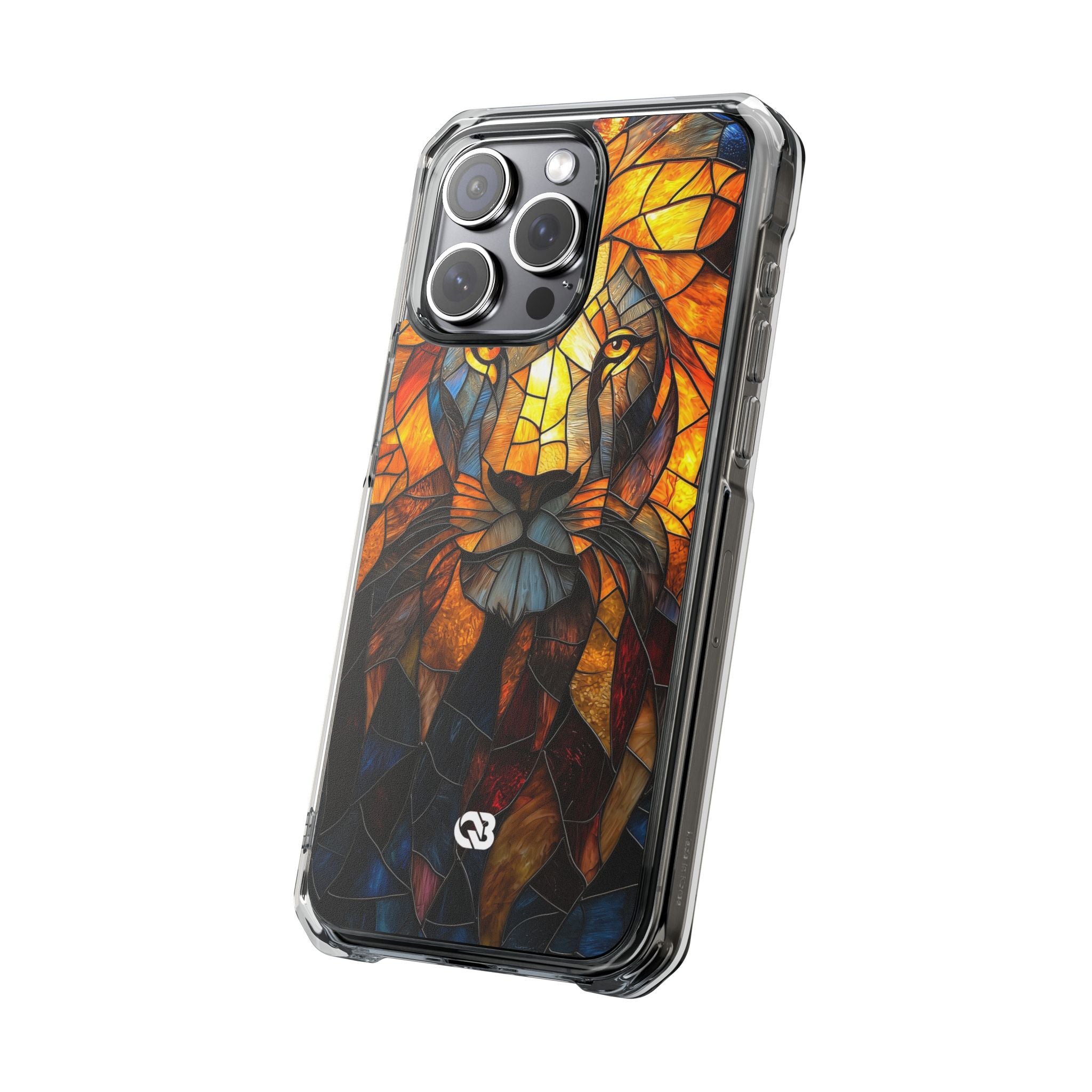 Amber Glass Lion · Impact Phone Case for iPhone · Magsafe