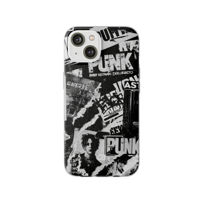 Underground Punk Collage · Lite Phone Case for iPhone ·  Black