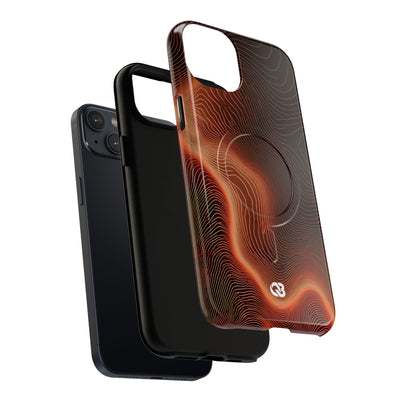 Caldera Ridge · Tough 2.0 Magnetic Phone Case for iPhone · Orange