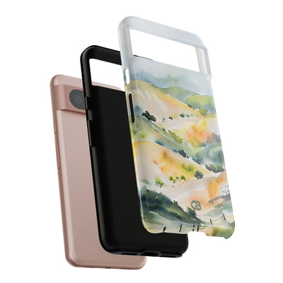 Verdant Mist Valleys · Tough Phone Case for Google Pixel