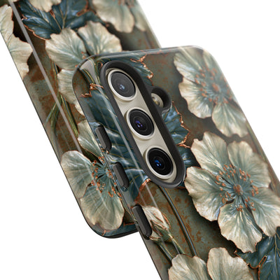 Gilded Blossom Reverie · Tough Phone Case for Samsung · Teal