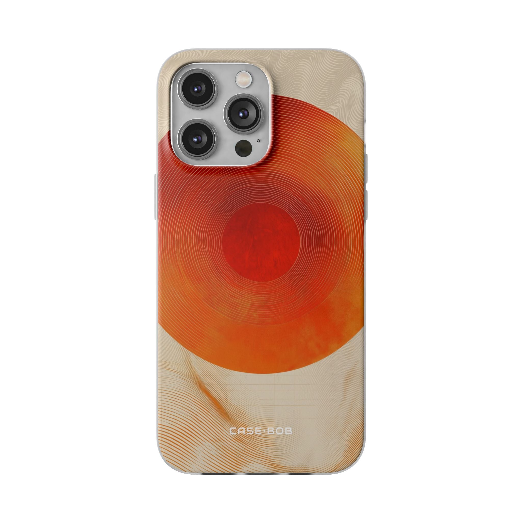 Sunburst Swirl iPhone 14 Pro Max -pehmeä suojakotelo