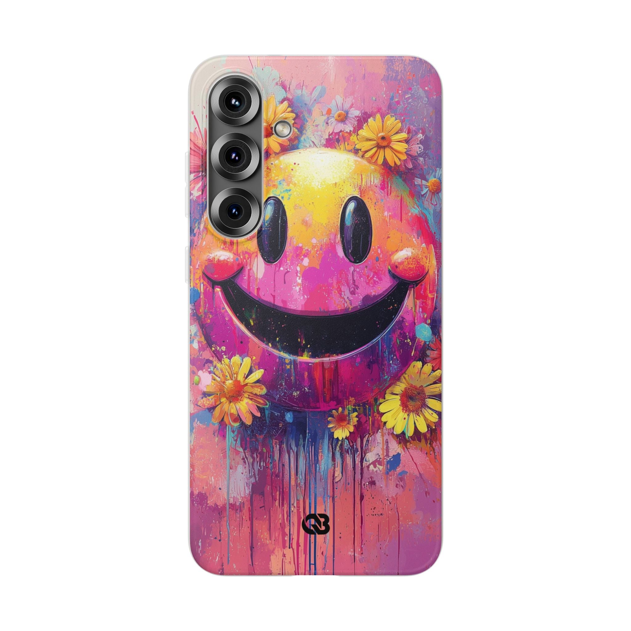 Vivid Grin Graffiti · Soft Phone Case for Samsung