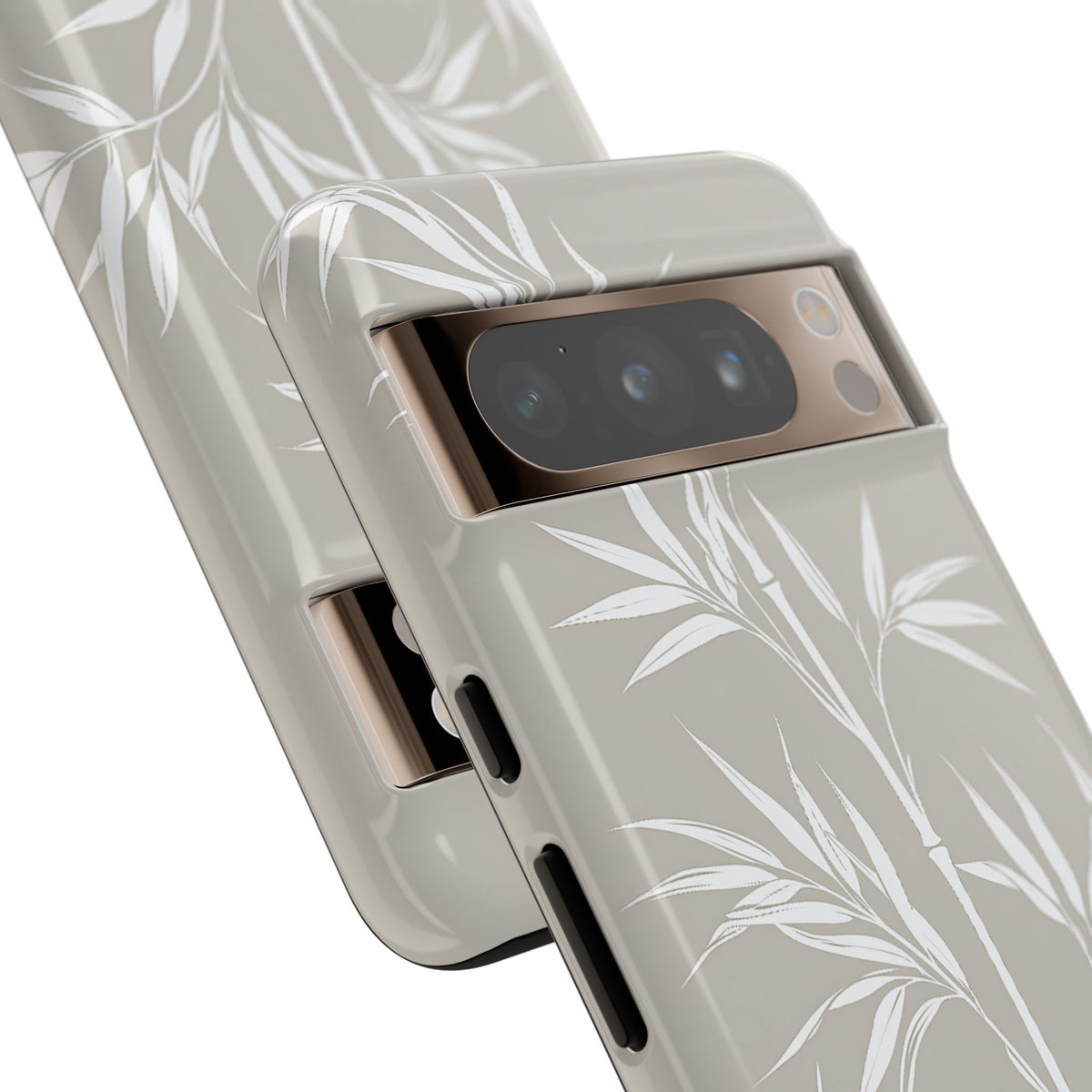 Serene Bamboo · Tough Phone Case for Pixel ·  Beige