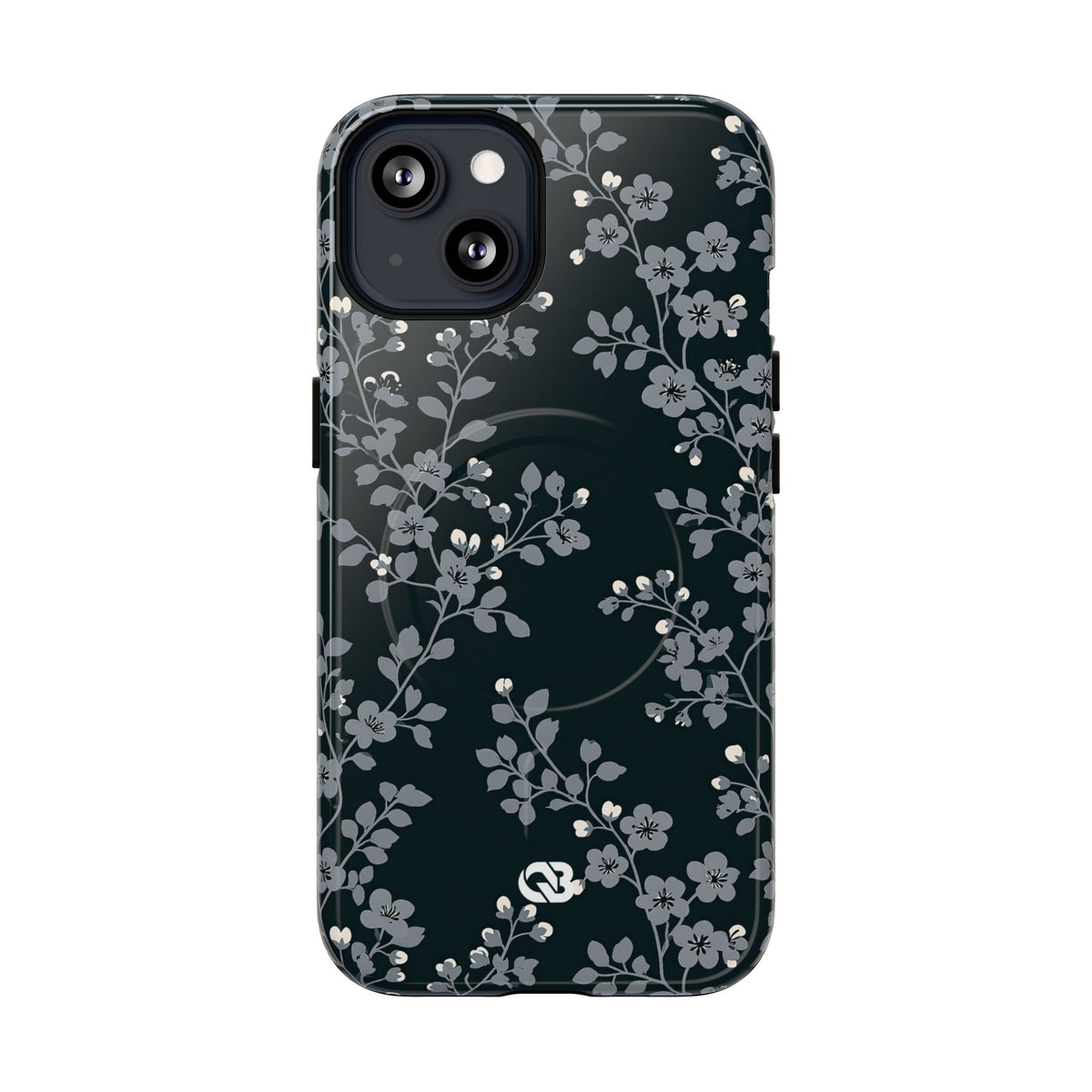 Nocturne Blossom Branch · Tough 2.0 Magnetic Phone Case for iPhone · Black