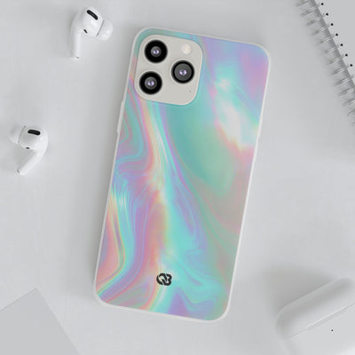 Prismatic Liquid Light · Lite Phone Case for iPhone ·  Teal