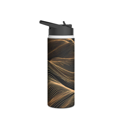 Gilded Ridge · Insulated Water Bottle · Black