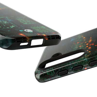 Tactical Avionics HUD · Tough Phone Case for Samsung · Green
