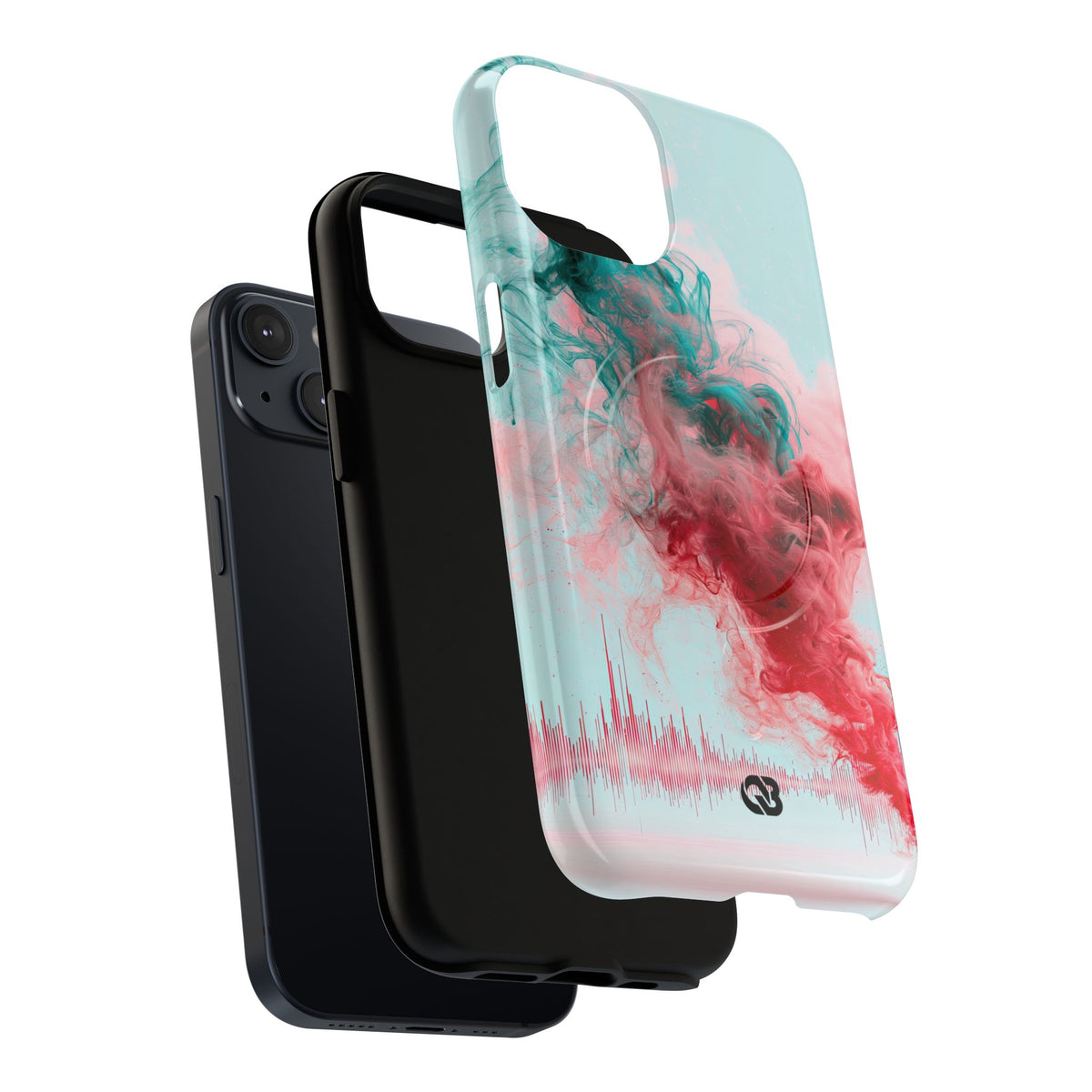 Sonic Bloom · Tough 2.0 Magnetic Phone Case for iPhone · Red