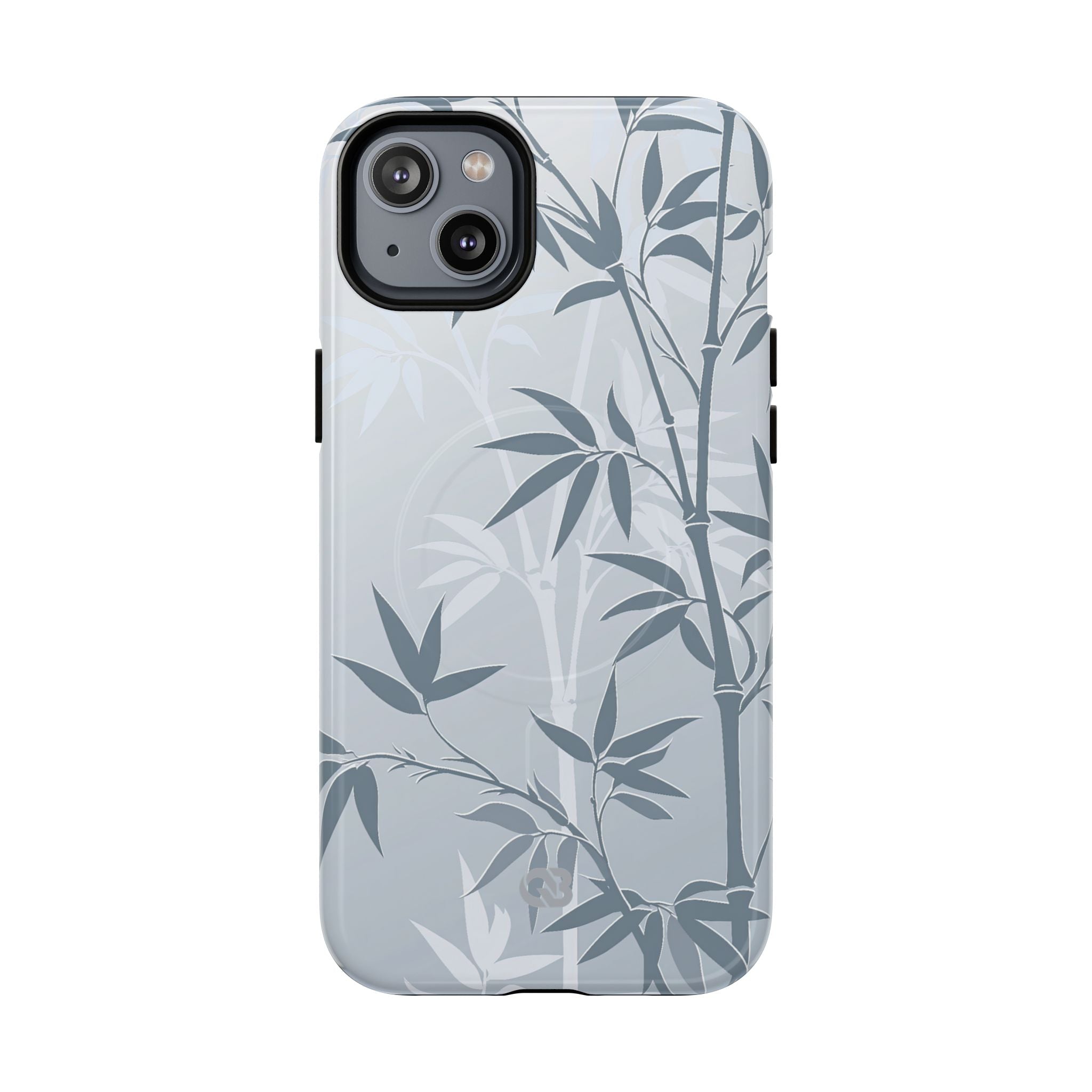 Blue Tough 2.0 Magsafe Phone Case for iPhone - Slate Bamboo Shadow