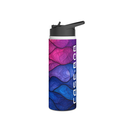 Wavy Veins - Stainless Steel Water Bottle