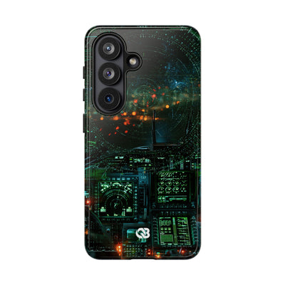 Tactical Avionics HUD · Tough Phone Case for Samsung · Green
