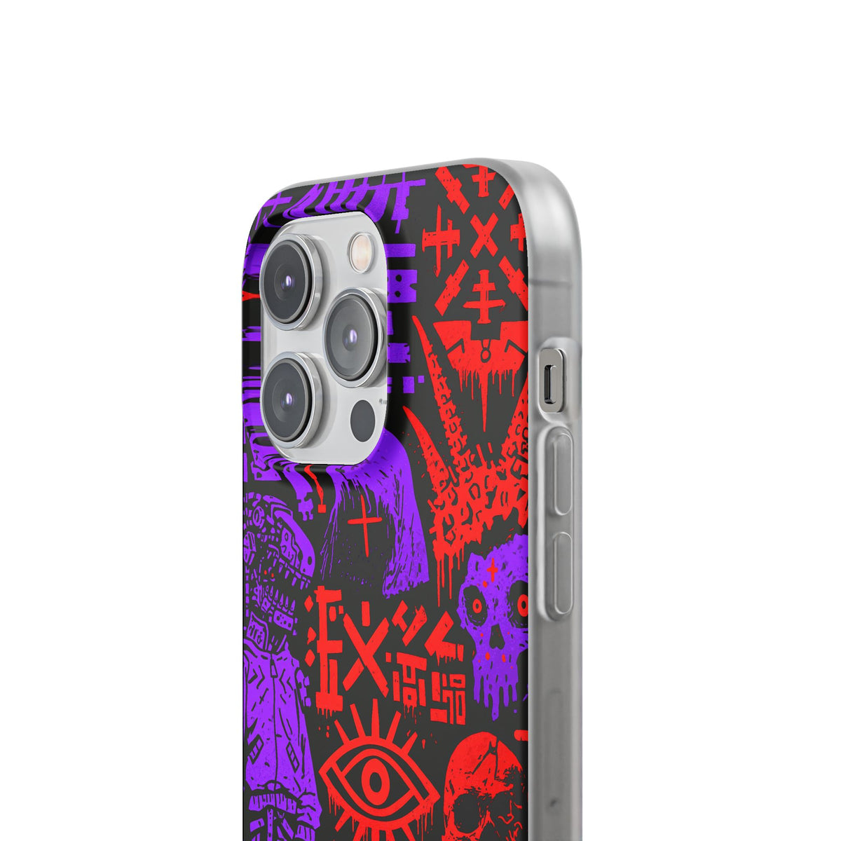 Underground Cyber Glyphs · Lite Phone Case for iPhone ·  Black