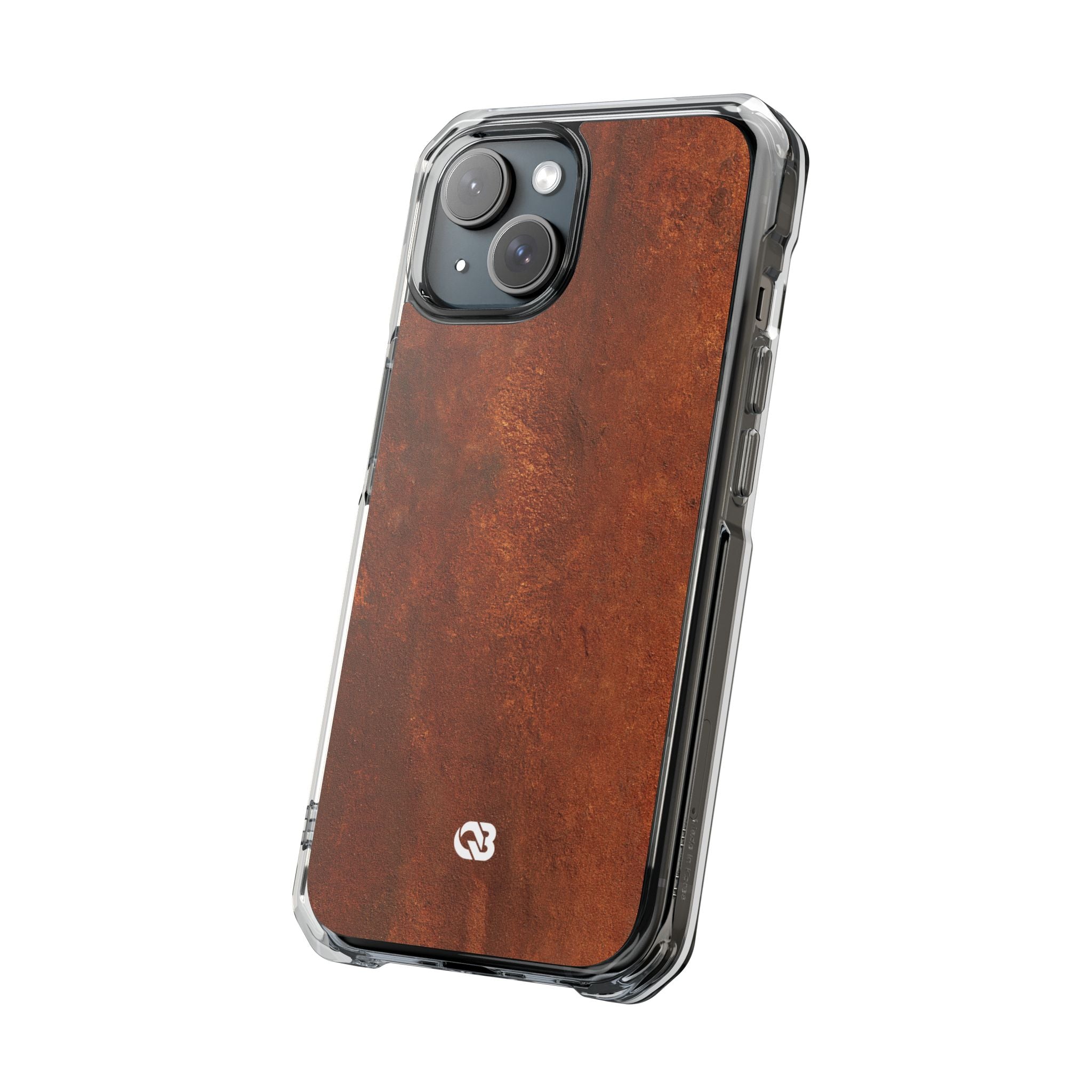 Orange Impact MagSafe Phone Case for iPhone - Oxidized Iron Crust