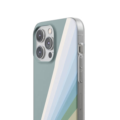 Green Lite Phone Case for iPhone - Sage Prism Beam