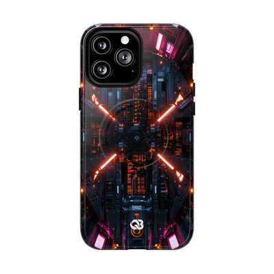 Cybernetic Reactor Core · Tough 2.0 Magnetic Phone Case for iPhone · Black
