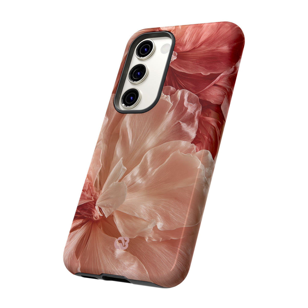 Blush Silk Bloom · Tough Phone Case for Samsung · Pink