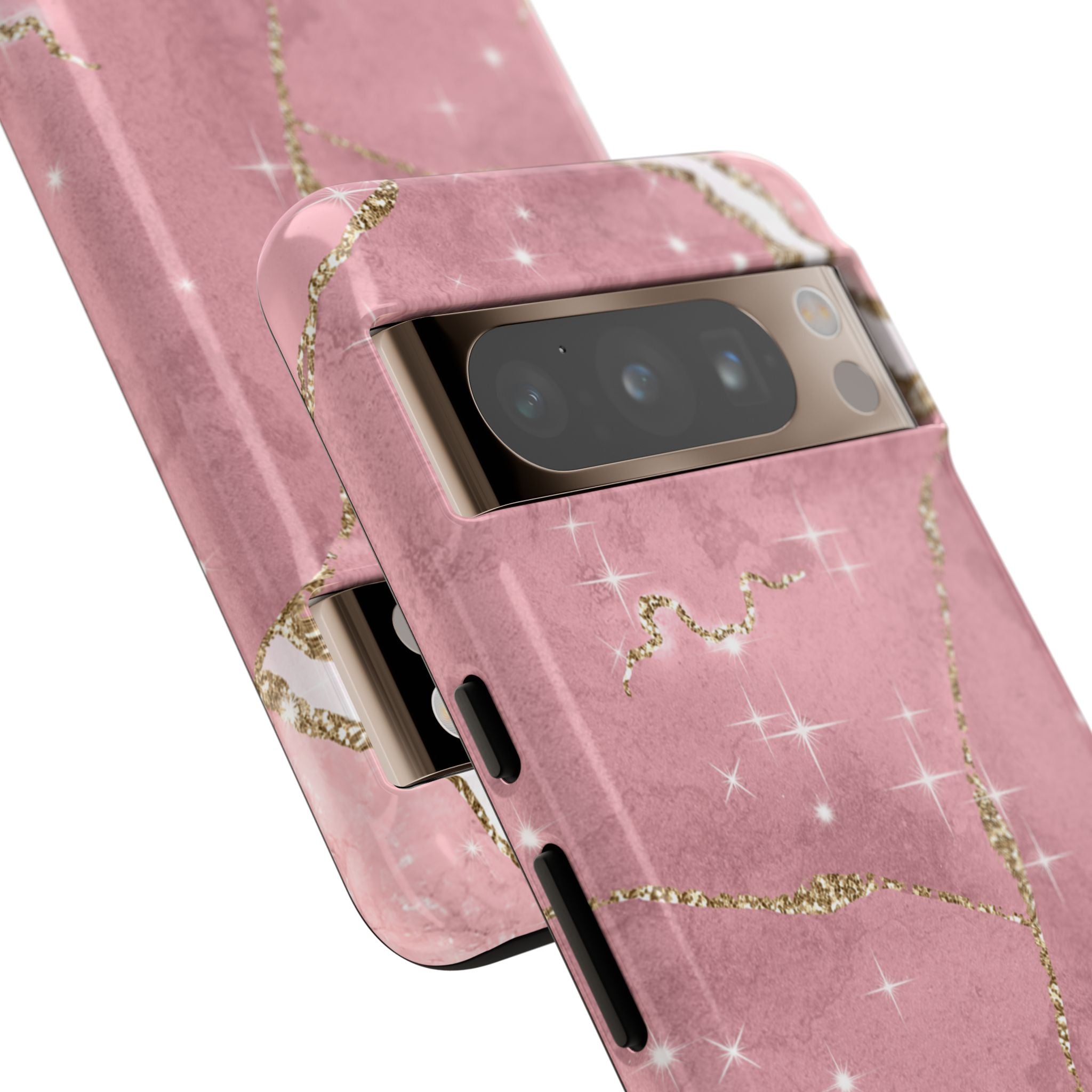 Rose Sparkle Marble · Tough Phone Case for Google Pixel