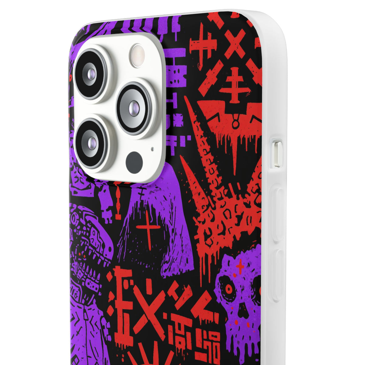 Underground Cyber Glyphs · Lite Phone Case for iPhone ·  Black