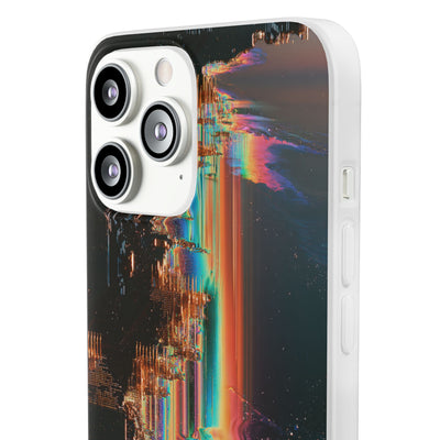 Prismatic Circuit · Lite Phone Case for iPhone ·  Black