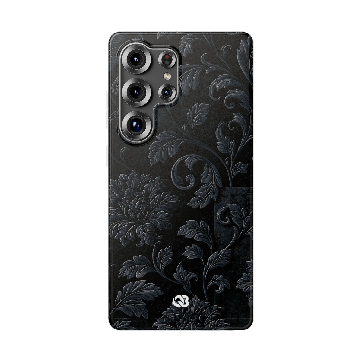 Obsidian Damask · Lite Phone Case for Samsung · Black