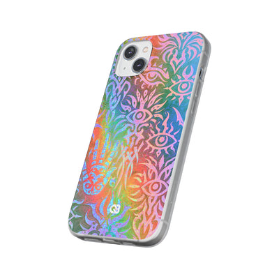 Chromatic Mystic Sigil · Lite Phone Case for iPhone ·  Blue