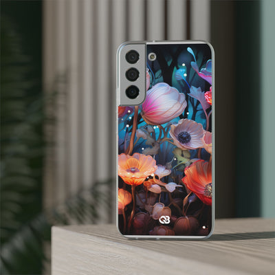 Luminous Poppy Glade · Soft Handyhülle für Samsung