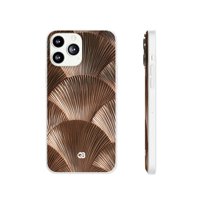 Rose Gilded Fan · Lite Phone Case for iPhone ·  Gold