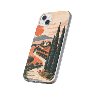 Orange Lite Phone Case for iPhone - Terracotta Ridge Trail